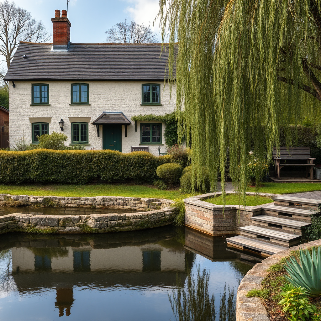 Picture-perfect riverside retreat enters market at £2.25m in village